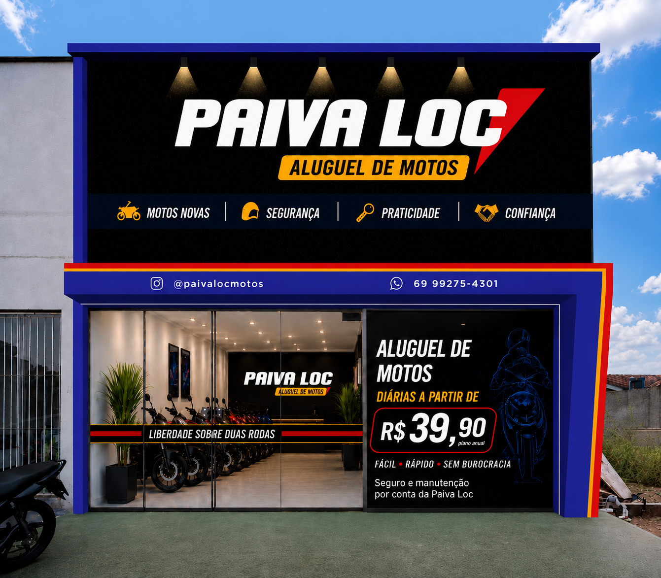 Paiva Loc – Fachada